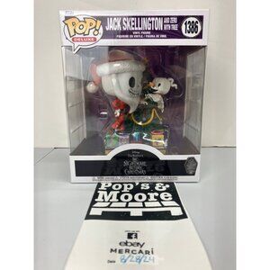 Funko Pop! Nightmare Before Christmas: Jack Skellington and Zero w/ Tree New